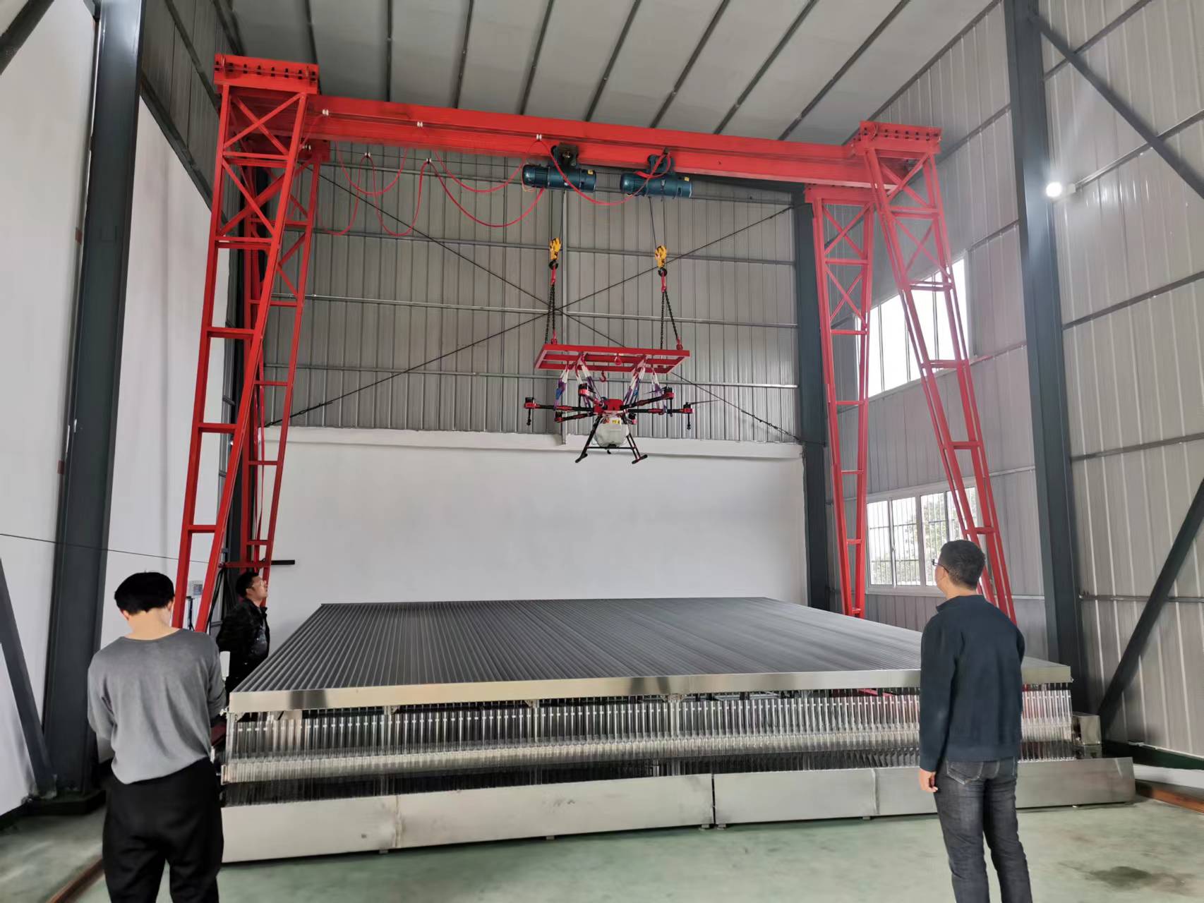 植保无人机喷雾性能试验台